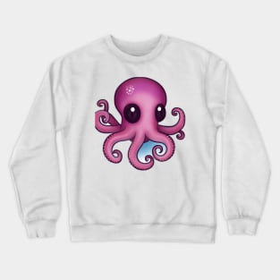 Cute Octopus Drawing Crewneck Sweatshirt